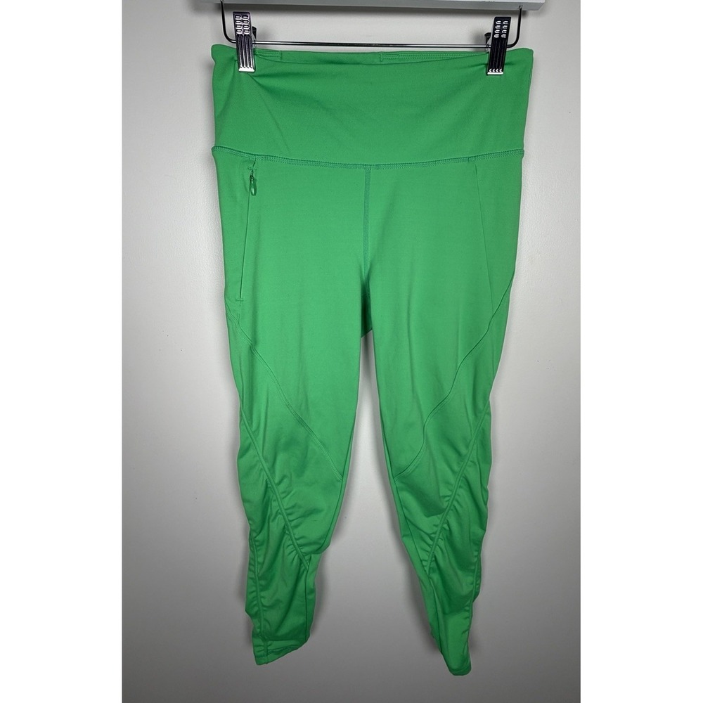 Lilly Pulitzer Medium Luxletic Kelly Green Weekender High Rise Leggings